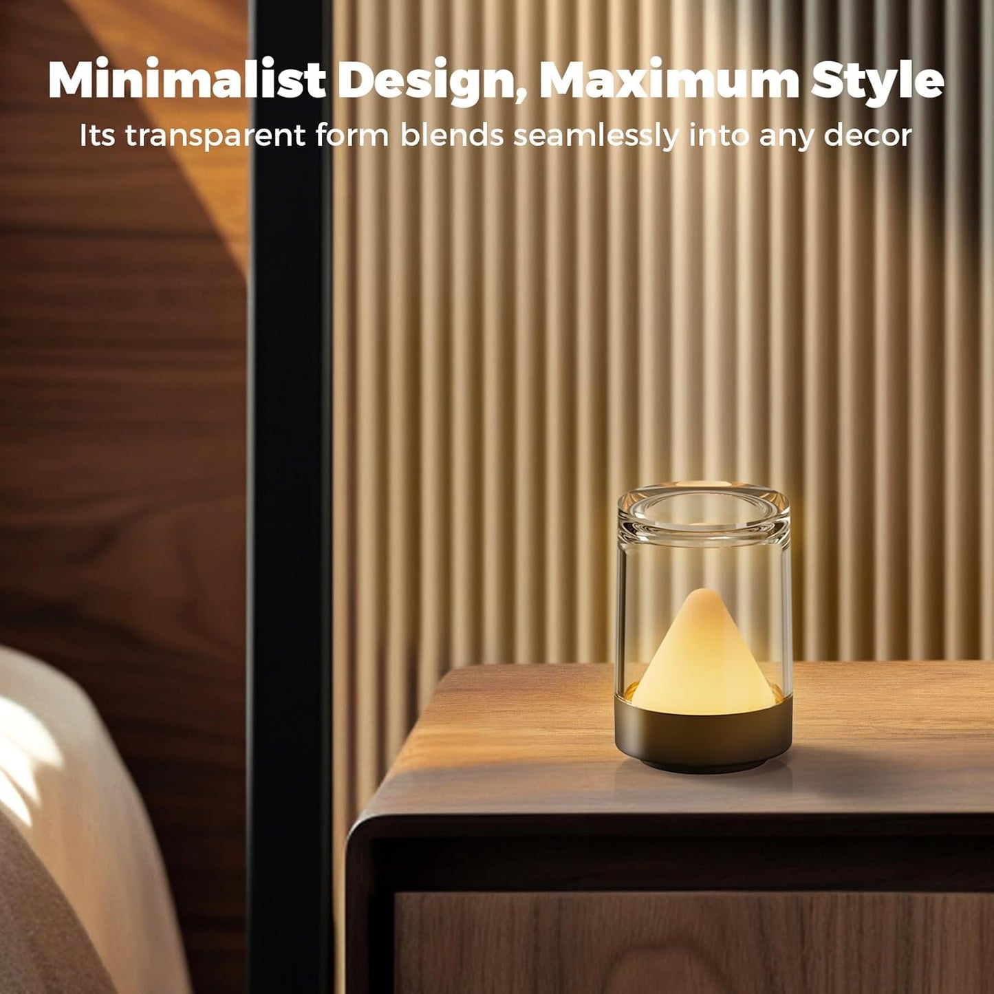 4-PACK Rechargeable RGB Flameless Tealights with Charging Base