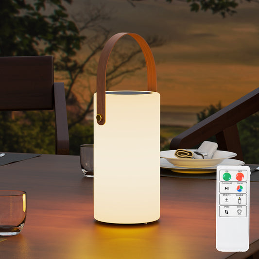 2-in-1 Portable Solar LED Hanging Lantern