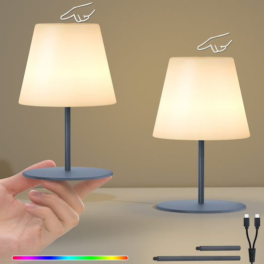 Portable Waterproof LED Touch Table Lamp
