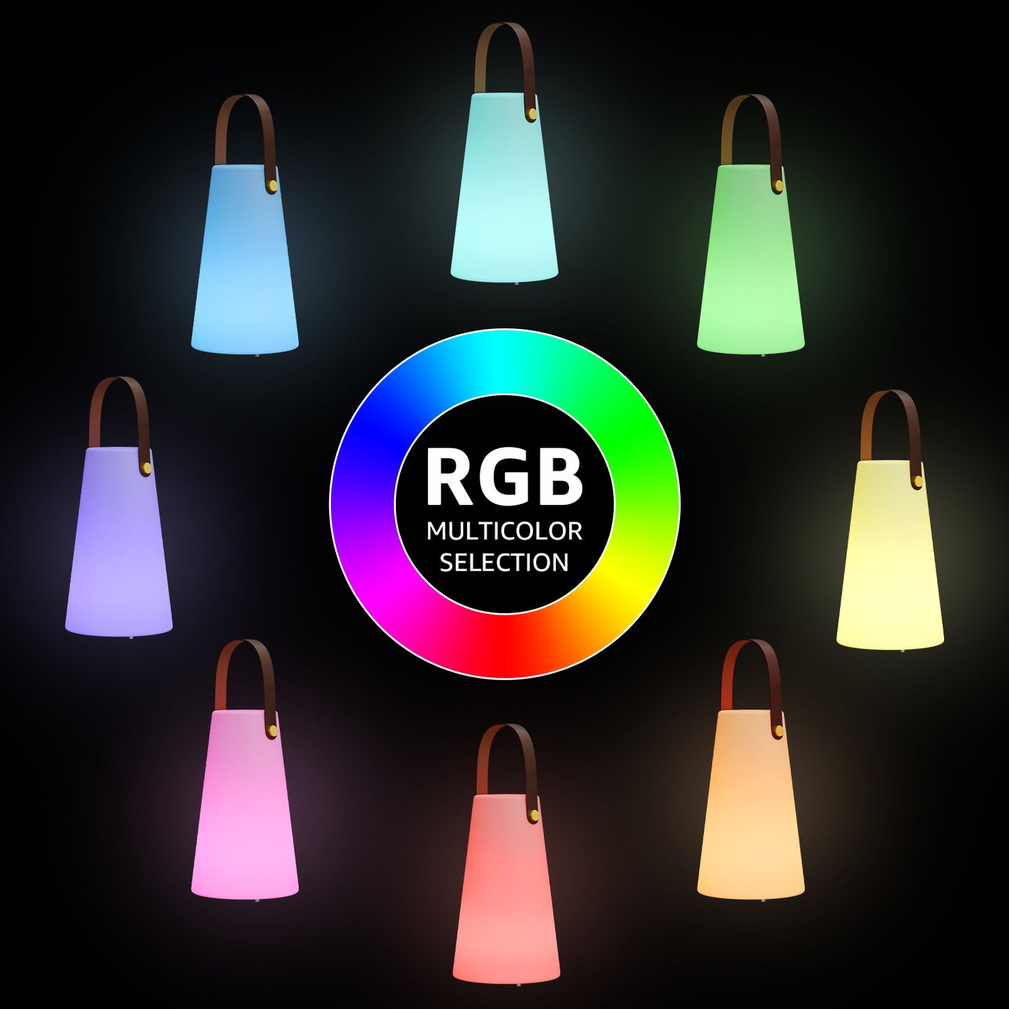 Outdoor&Indoor Portable LED Lantern with strap
