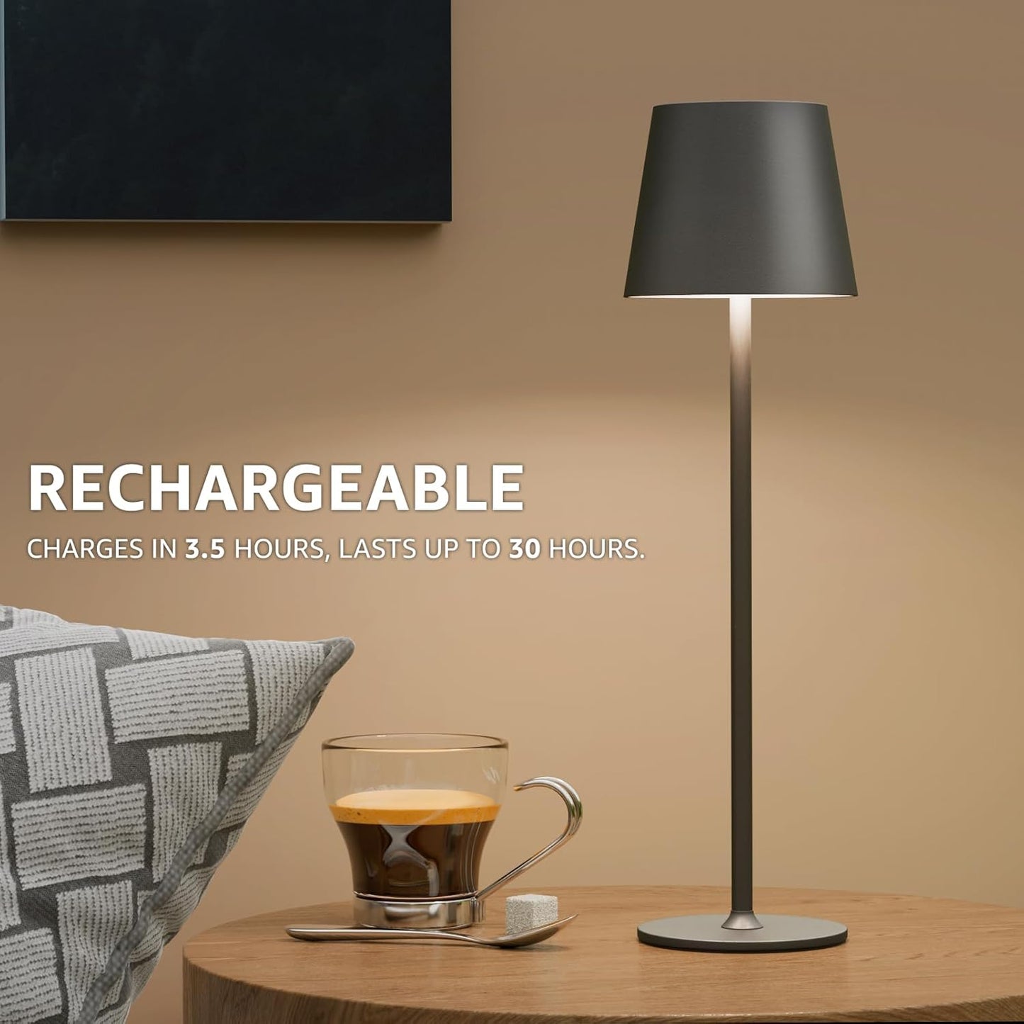 Outdoor&Indoor USB Rechargeable LED Touch Table Lamp