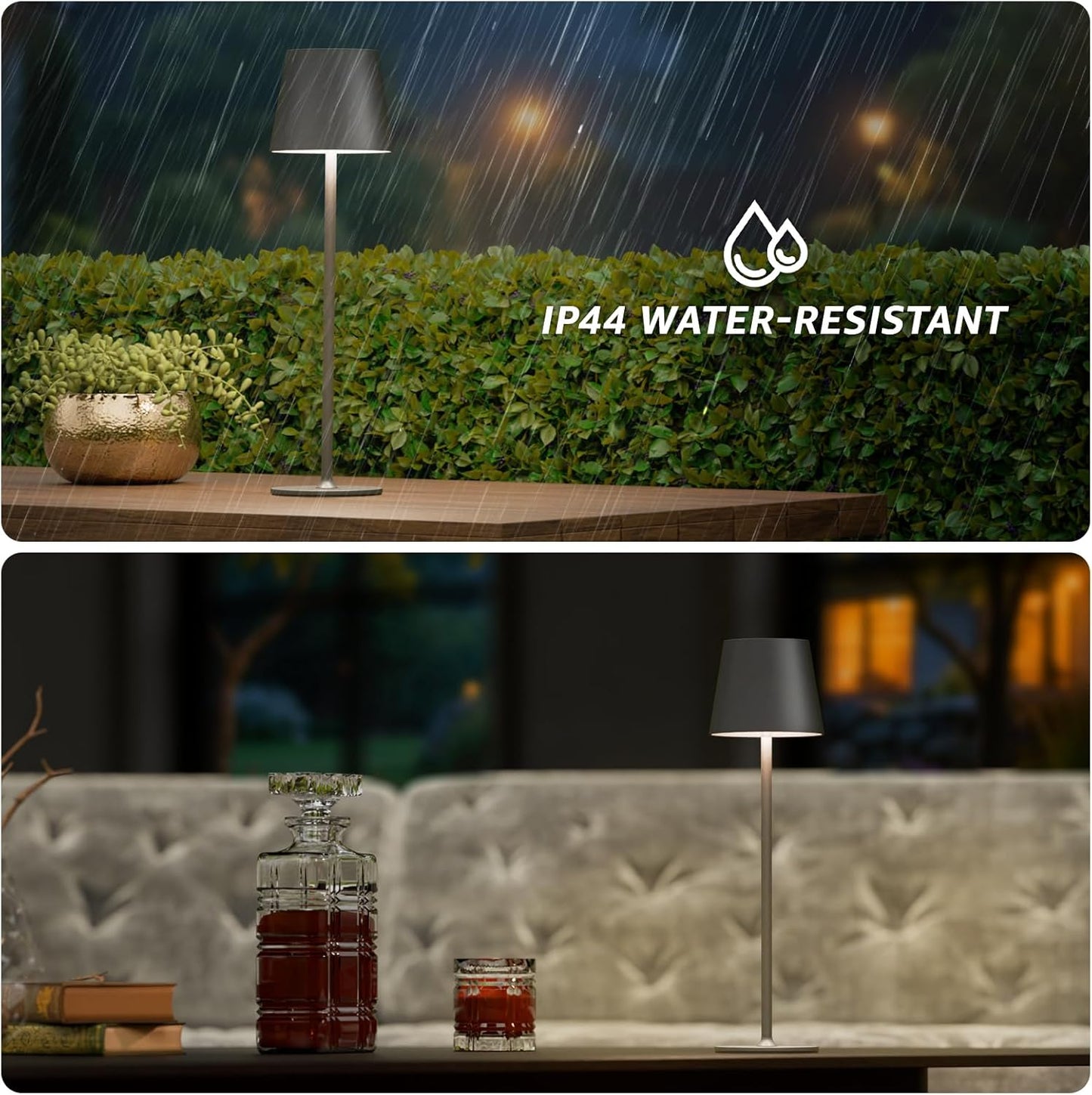 Outdoor&Indoor USB Rechargeable LED Touch Table Lamp
