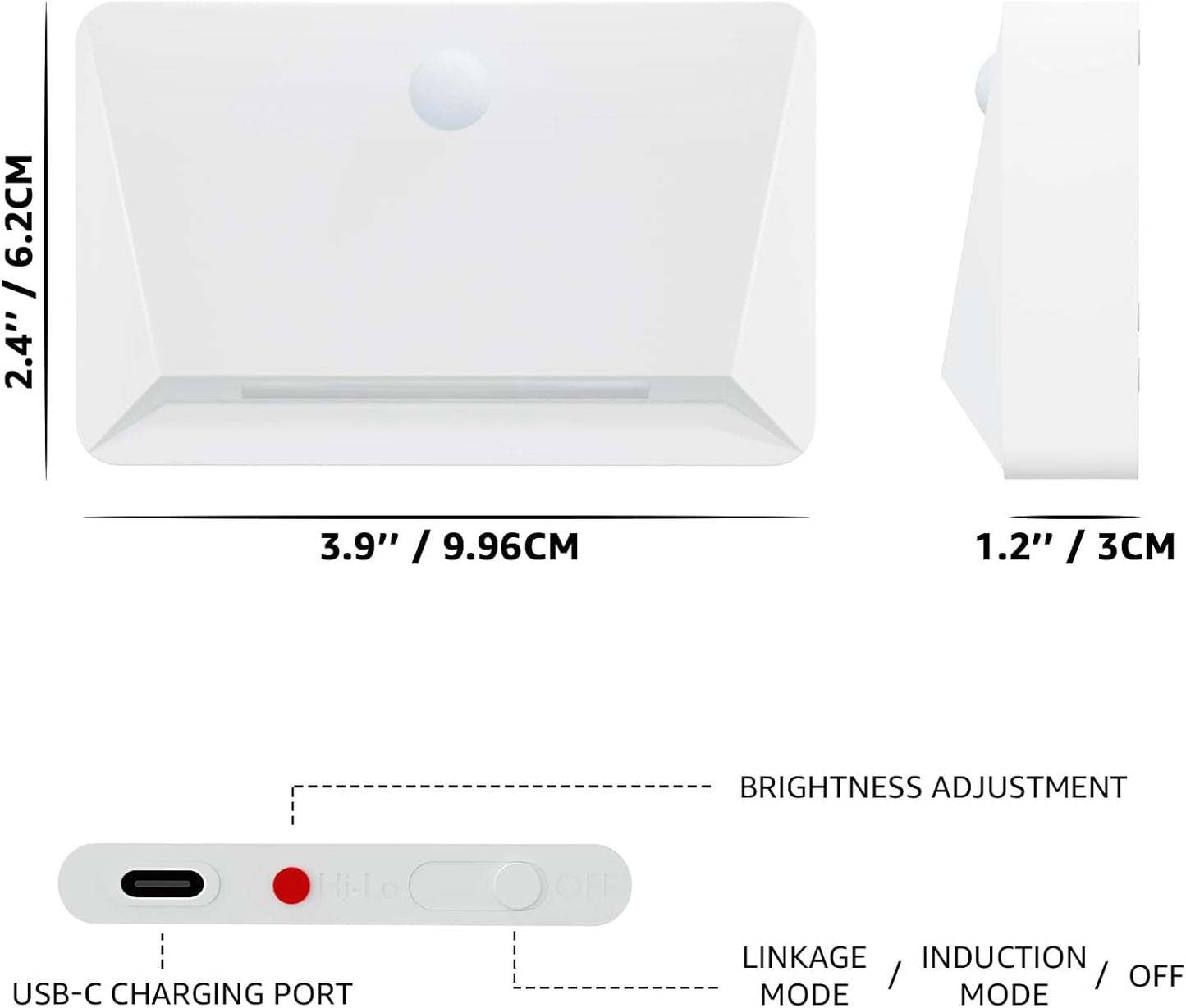 Rechargeable Motion Sensor Wall Light