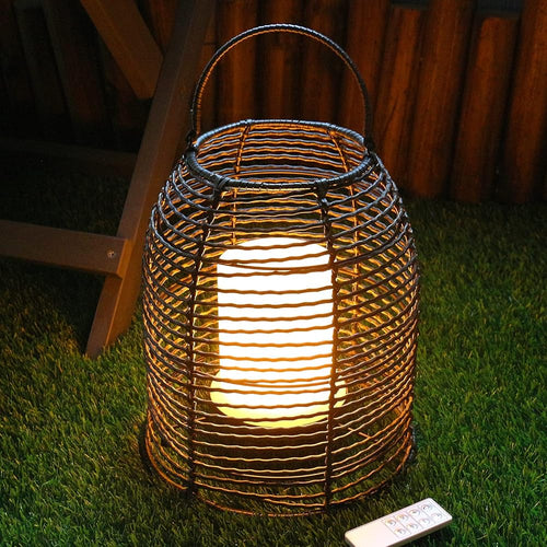 551. Rattan Portable Lamp