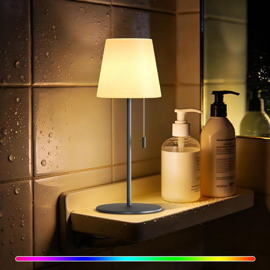 Outdoor Battery Operated Table Lamp for Patio