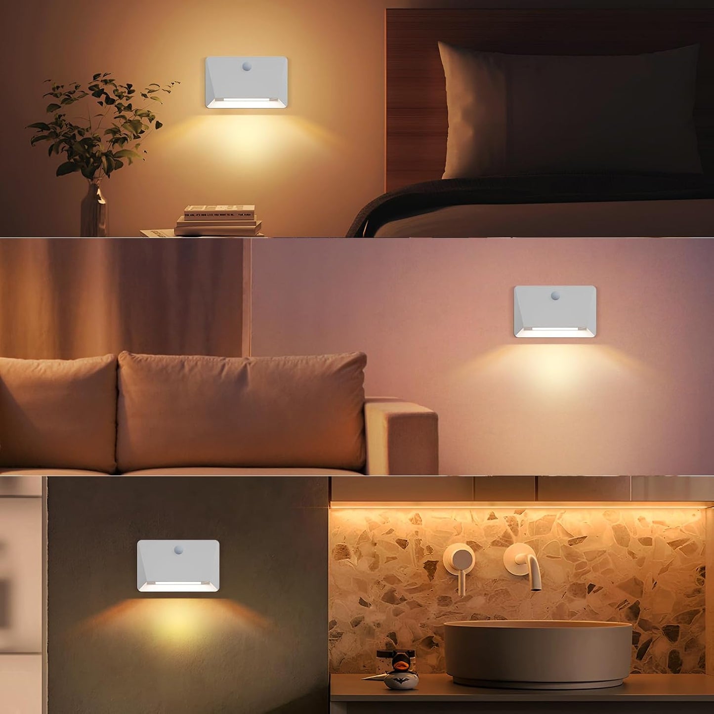 Rechargeable Motion Sensor Wall Light