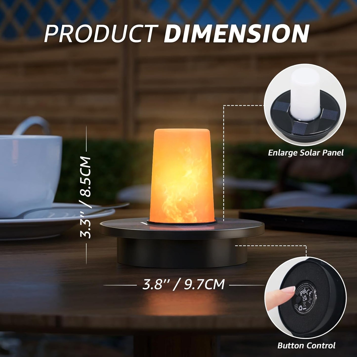 5-PACK Solar Floating Pool Lights