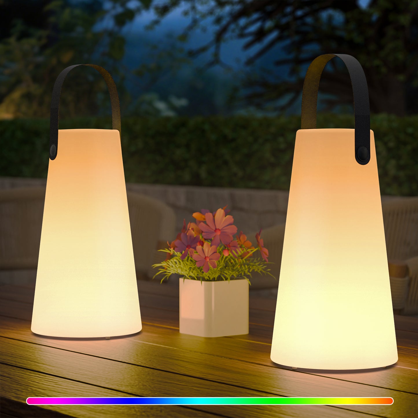 Outdoor&Indoor Portable LED Lantern with strap