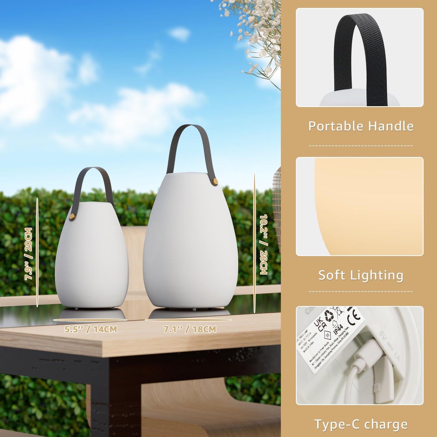 Outdoor Table Lamp