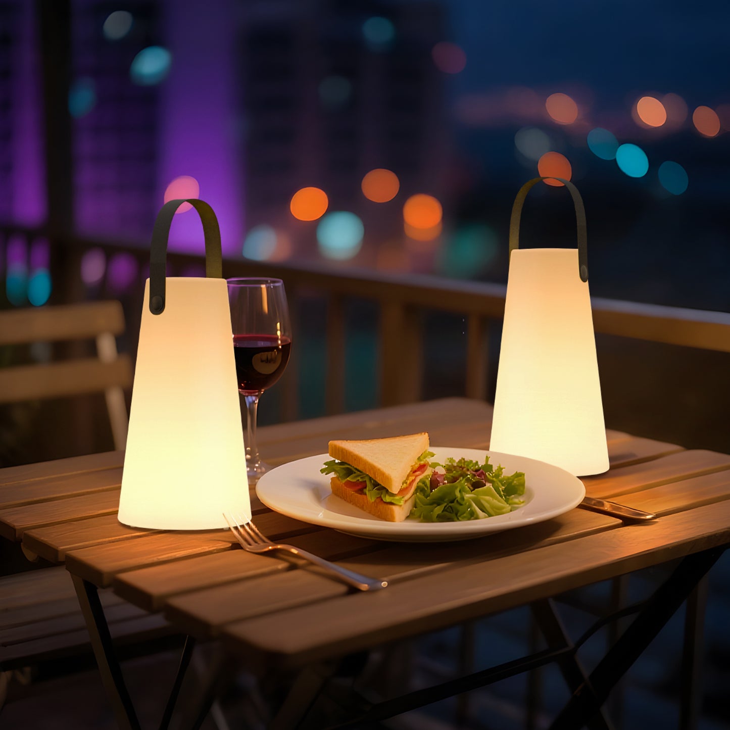 Outdoor&Indoor Portable LED Lantern with strap