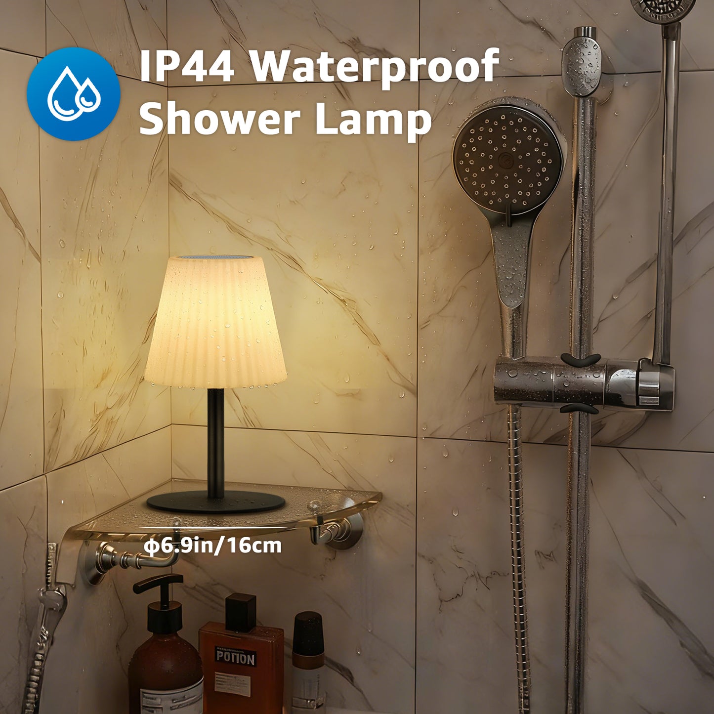 Outdoor IP44 LED Light Speaker with Remote control